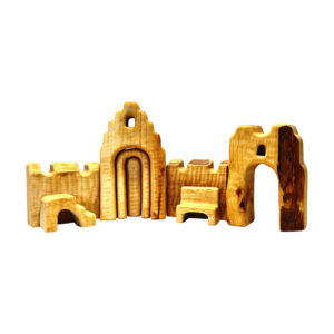 Stadtmauer mit Rathaus, 6 tlg.