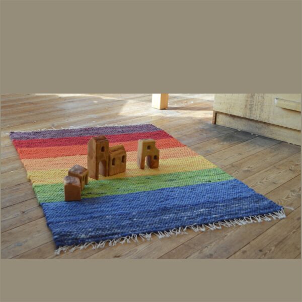 Spielteppich - Regenbogen groß – Bild 5